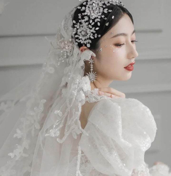 Floral Rhinestone Headband L2923