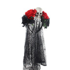 Floral Skull Headband L2928