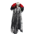 Floral Skull Headband L2928