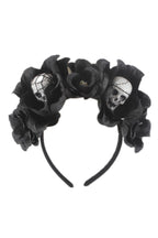 Floral Skull Headband L2929