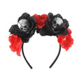 Floral Skull Headband L2929