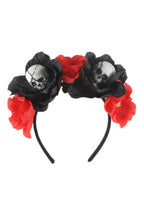 Floral Skull Headband L2929