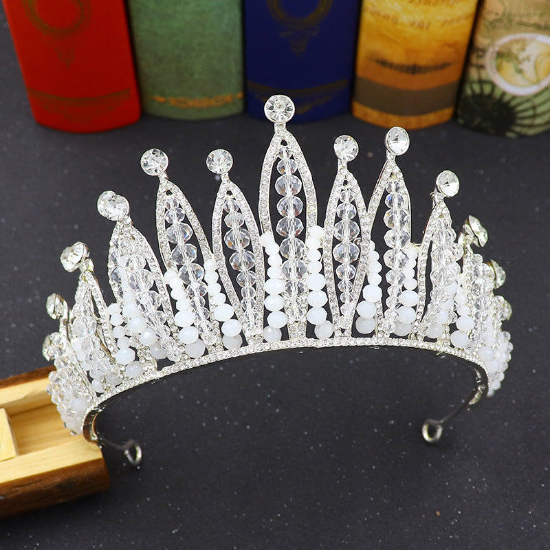 Baroque Crown Rhinestone Headband L2952