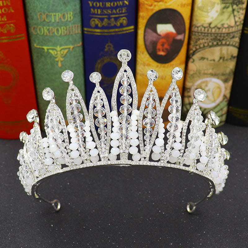 Baroque Crown Rhinestone Headband L2952