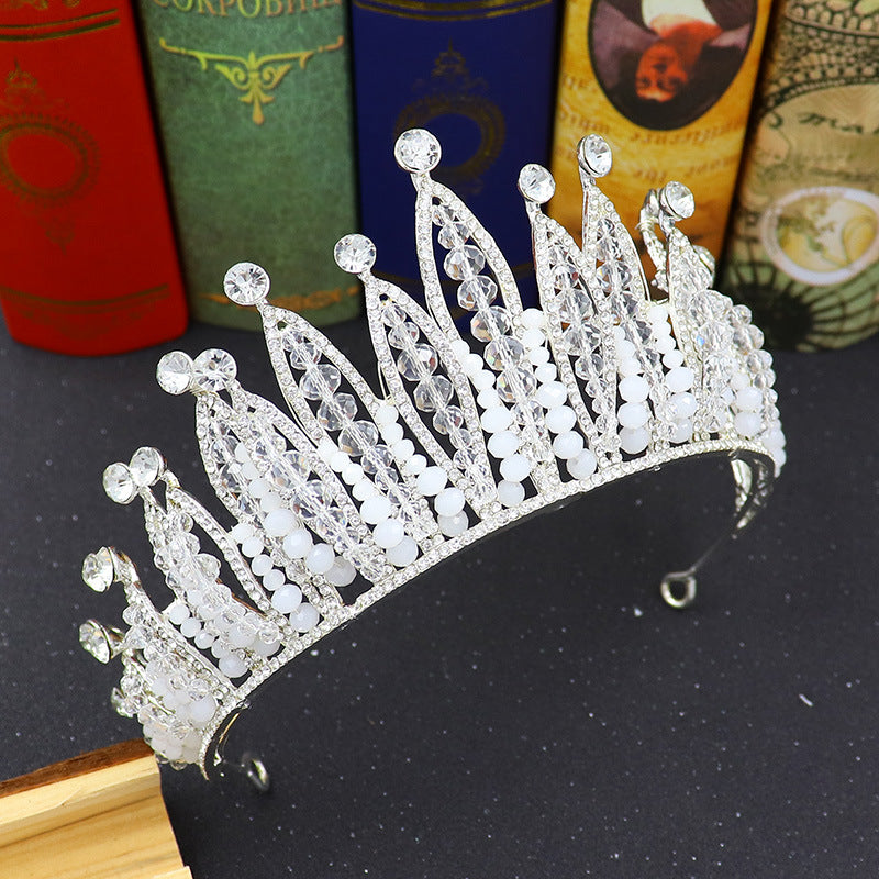 Baroque Crown Rhinestone Headband L2952