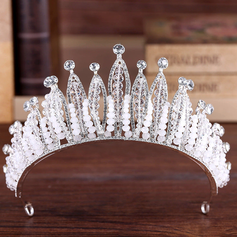 Baroque Crown Rhinestone Headband L2952