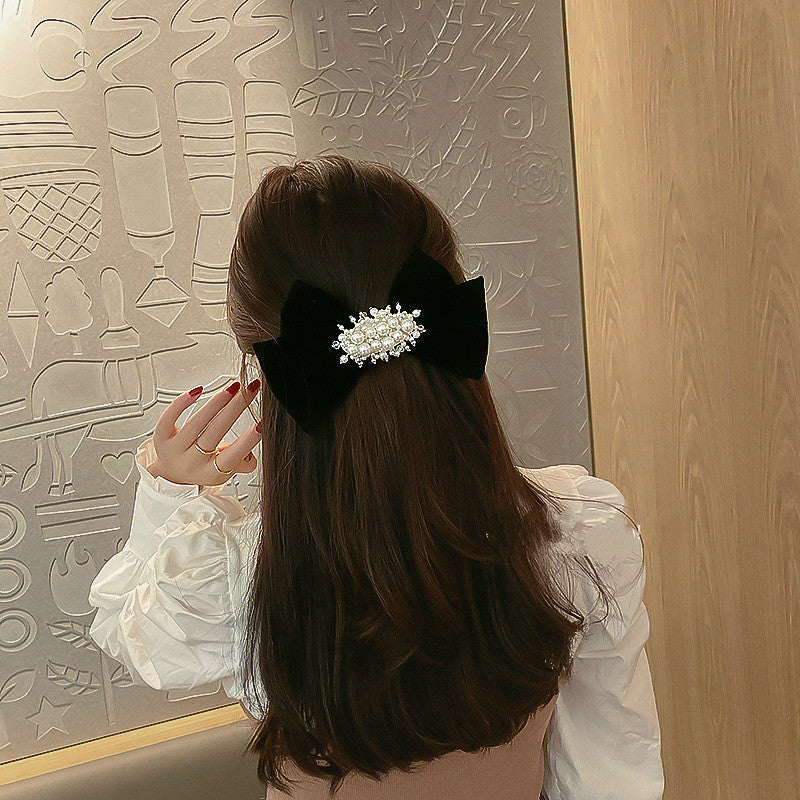 Bow Pearl Hair Clip L2983