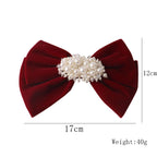 Bow Pearl Hair Clip L2983