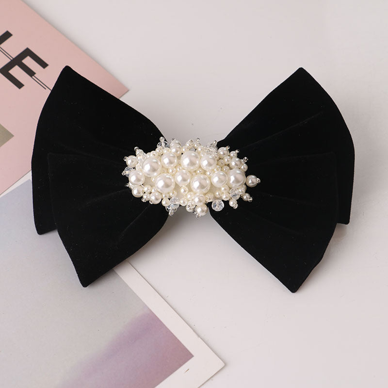 Bow Pearl Hair Clip L2983