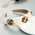 Pearl Zircon Headband L2989