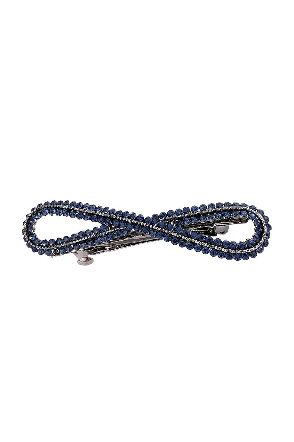 Bow Rhinestone Hair Clip L3011