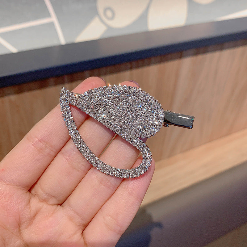 Heart Rhinestone Hair Clip L3020