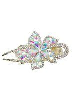 Floral Rhinestone Hair Clip L3033