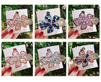 Floral Rhinestone Hair Clip L3033