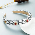 Baroque Alphabet Headband L3052