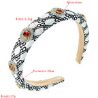 Baroque Alphabet Headband L3052