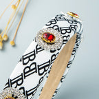 Baroque Alphabet Headband L3052