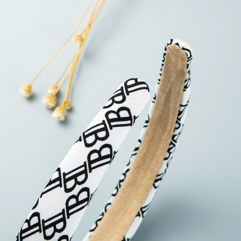 Baroque Alphabet Headband L3052