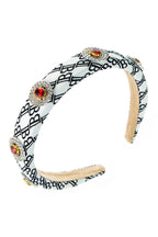 Baroque Alphabet Headband L3052