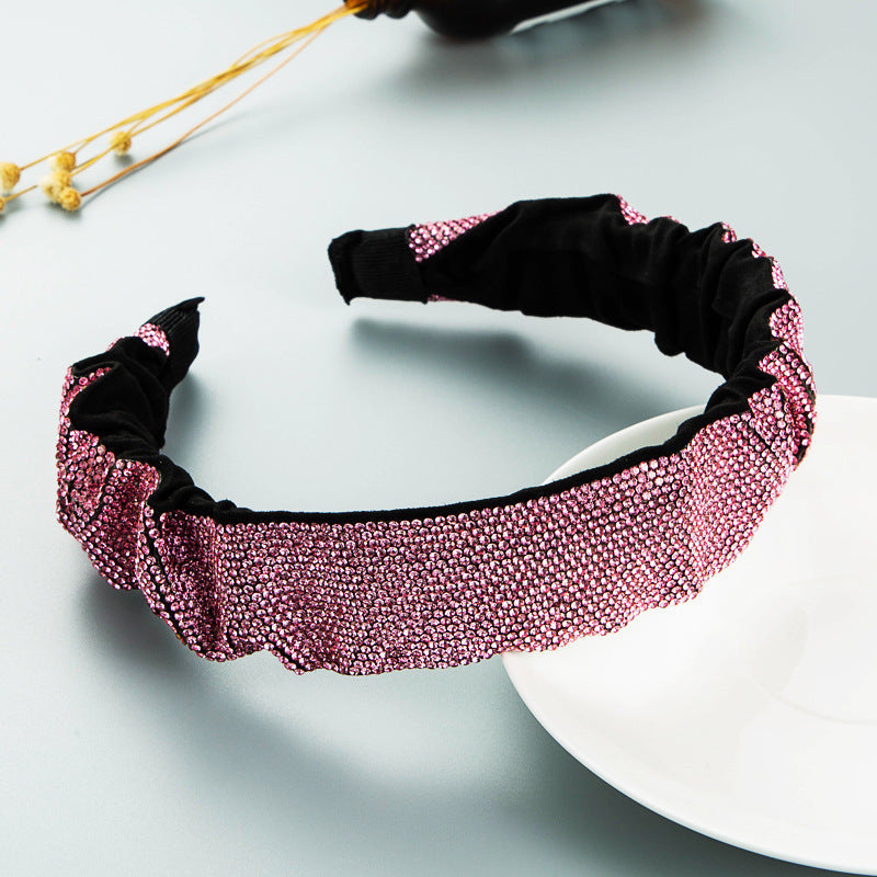 Irregular Rhinestone Headband L3053