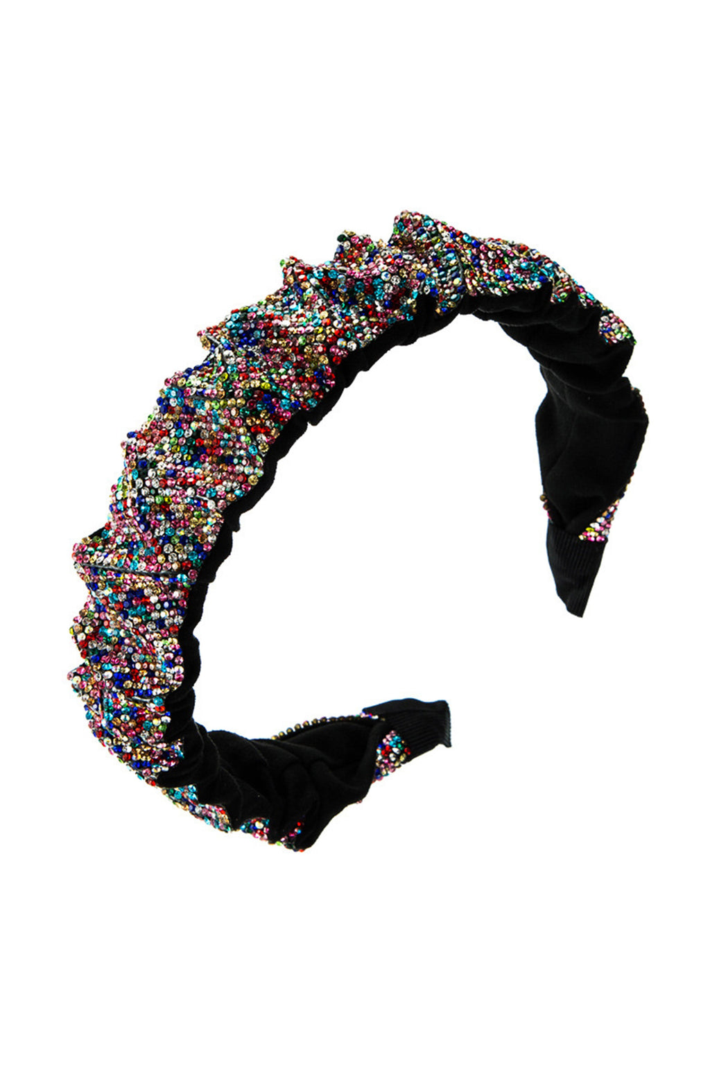 Irregular Rhinestone Headband L3053