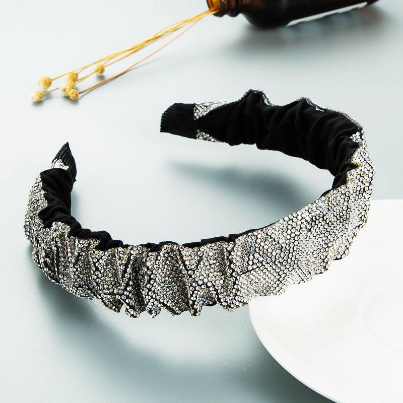 Irregular Rhinestone Headband L3053 - view 6