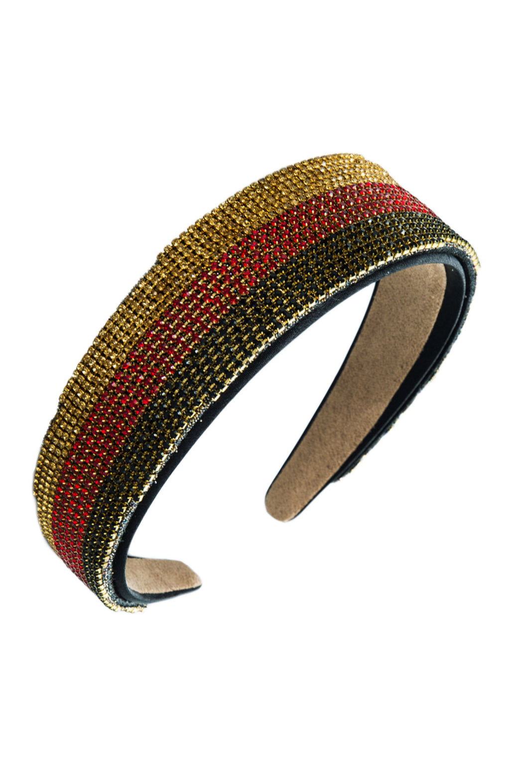 Tricolor Rhinestone Headband L3056