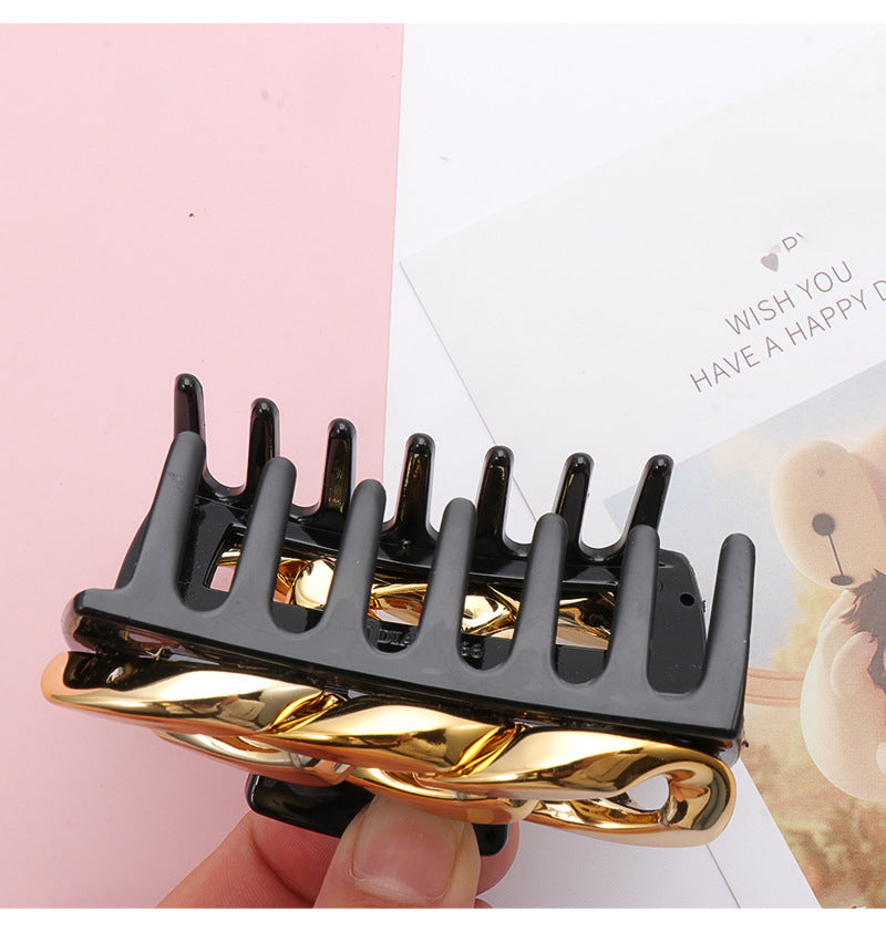Chain Acrylic Hair Clip L3067