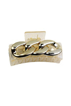 Chain Acrylic Hair Clip L3067