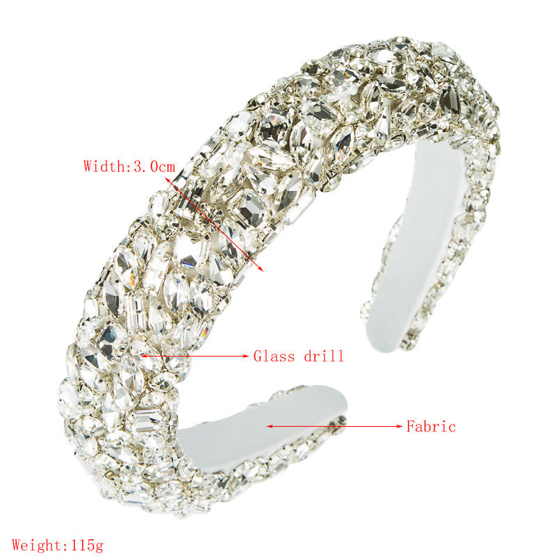 Baroque Rhinestone Headband L3071