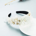 Floral Pearl Headband L3079