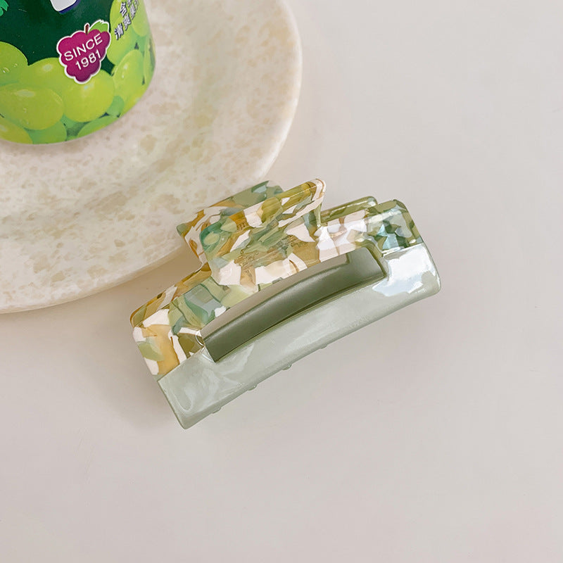 Rectangle Acrylic Hair Clip L3108