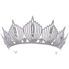 Baroque Rhinestone Crown Headband L3116