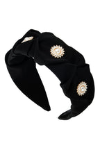 Pearl Folded Cloth Headband L3196