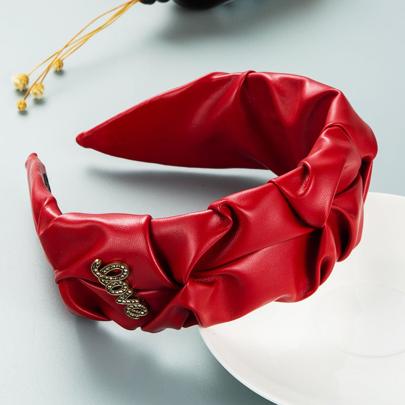 Leather Folder Love Headband L3198 - view 5