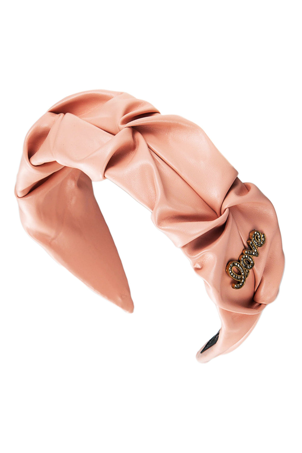 Leather Folder Love Headband L3198