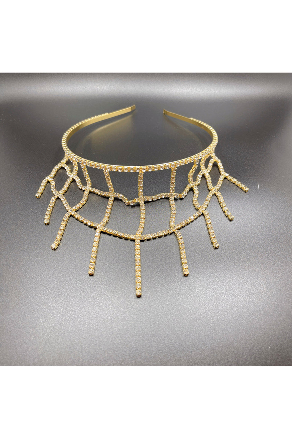 Mesh Rhinestone Headband L3241