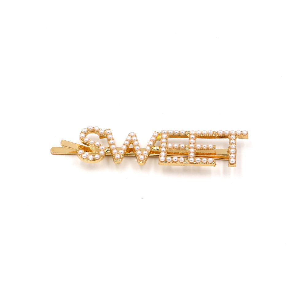 SWEET Rhinestone Hair Clip Set L3257