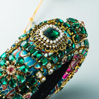 Baroque Rhinestone Sponge Headband L3285