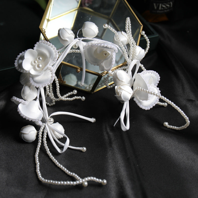 Floral Pearl Headband L3317