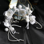Floral Pearl Headband L3317
