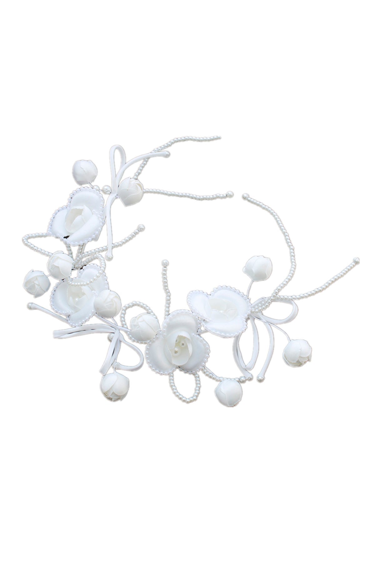 Floral Pearl Headband L3317