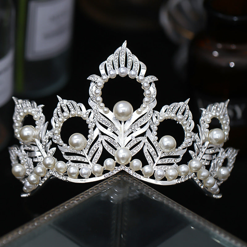 Pearl Rhinestone Headband L3323