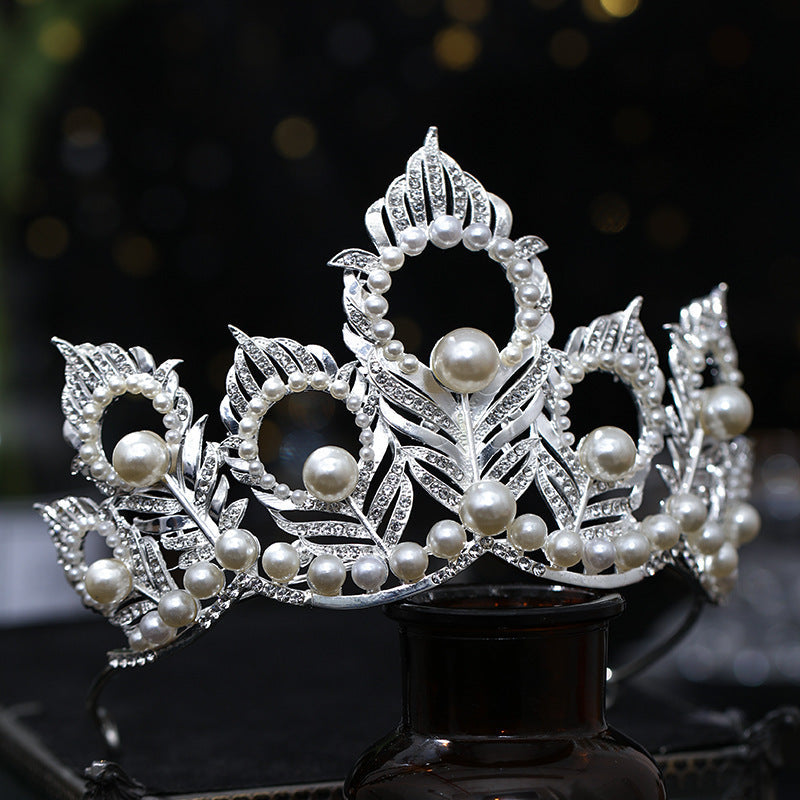 Pearl Rhinestone Headband L3323