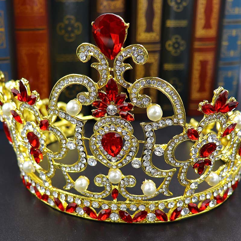 Rhinestone Crown Headband L3352