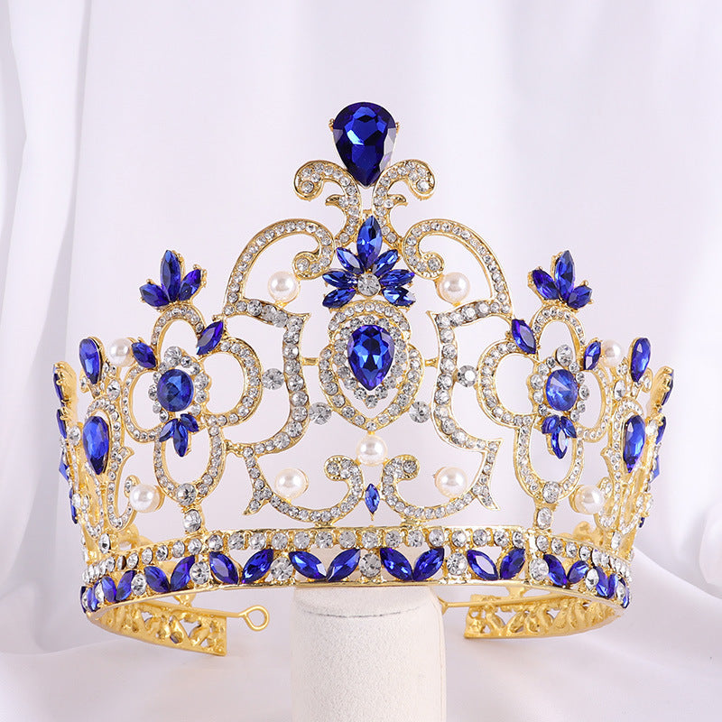 Rhinestone Crown Headband L3352