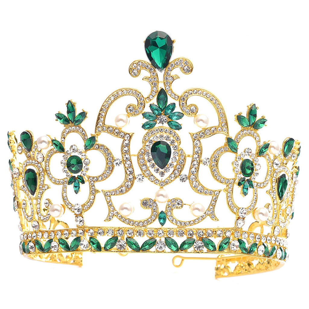 Rhinestone Crown Headband L3352