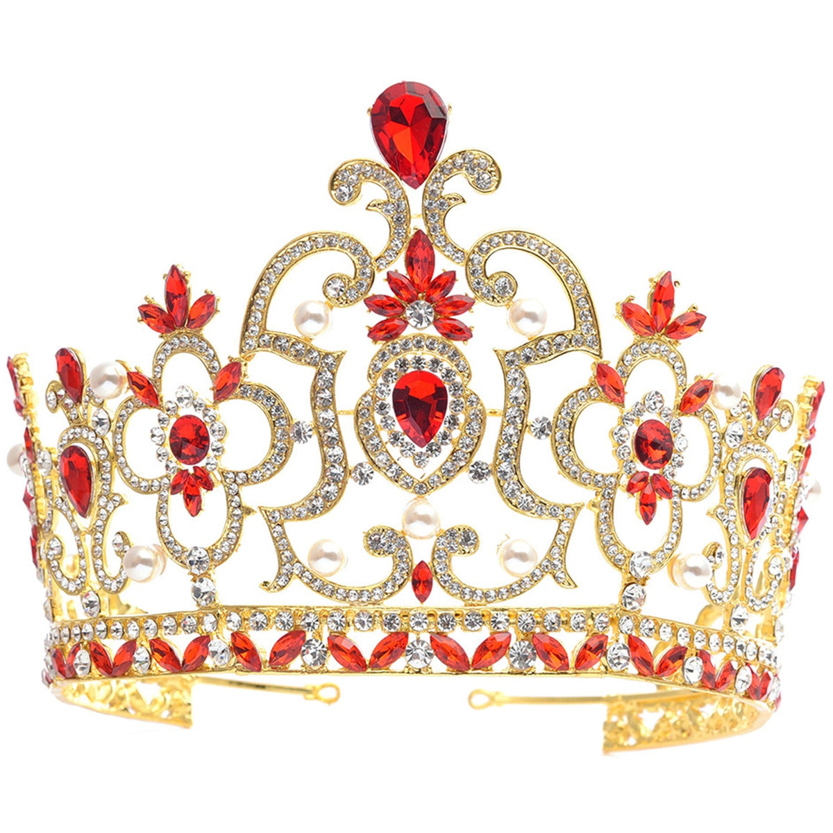 Rhinestone Crown Headband L3352