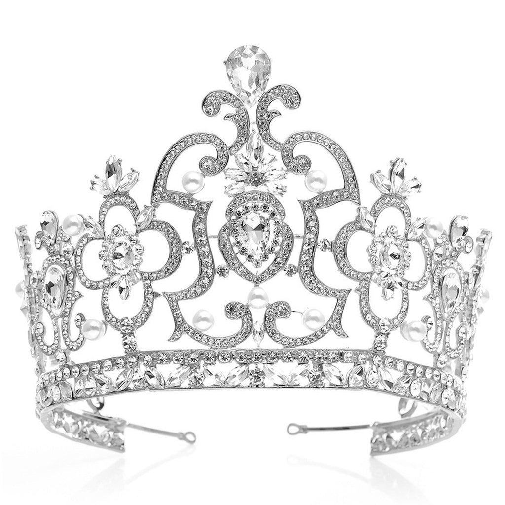 Rhinestone Crown Headband L3352