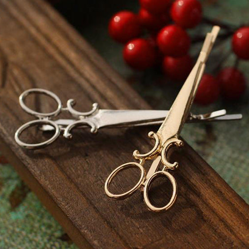 Scissors Alloy Hair Clips L3434